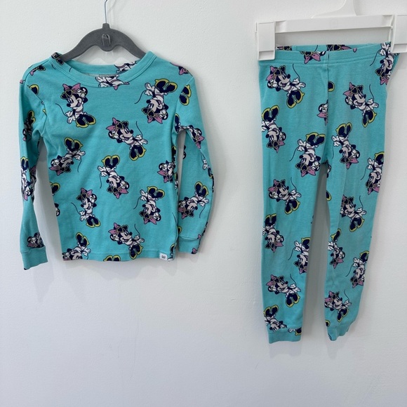GAP Minnie Mouse Organic Cotton Pajama Set - 4 years - Picture 1 of 11